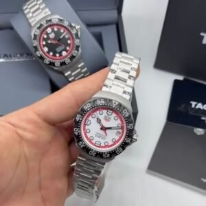 TAG HEUER formula 1 motors Indianápolis 38MM – AÇO MOSTRADOR BRANCO