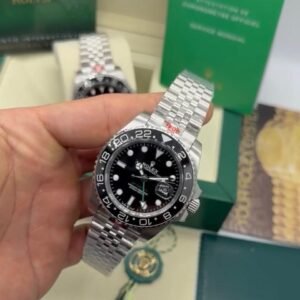 ROLEX GMT Master II 43mm - AÇO MOSTRADOR PRETO
